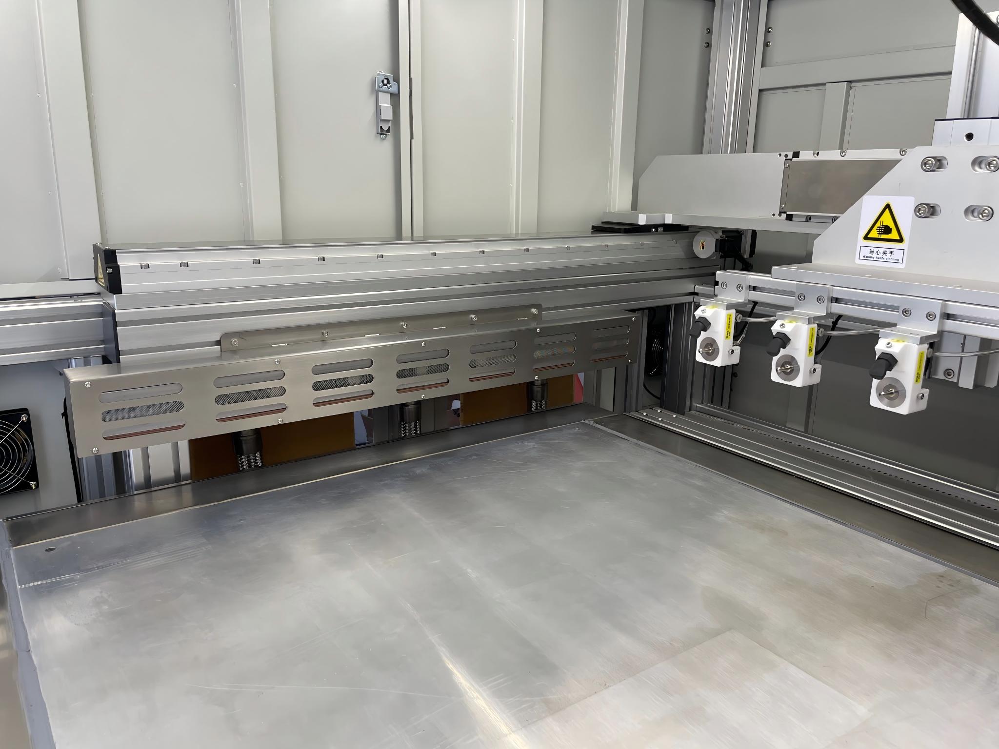 Scaling Fuel Cell Catalyst Coating with an Eight-Nozzle Ultrasonic Spray System